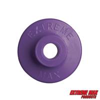 Extreme Max 5900.1158 Round Plastic Backers - Purple, Pack of 24